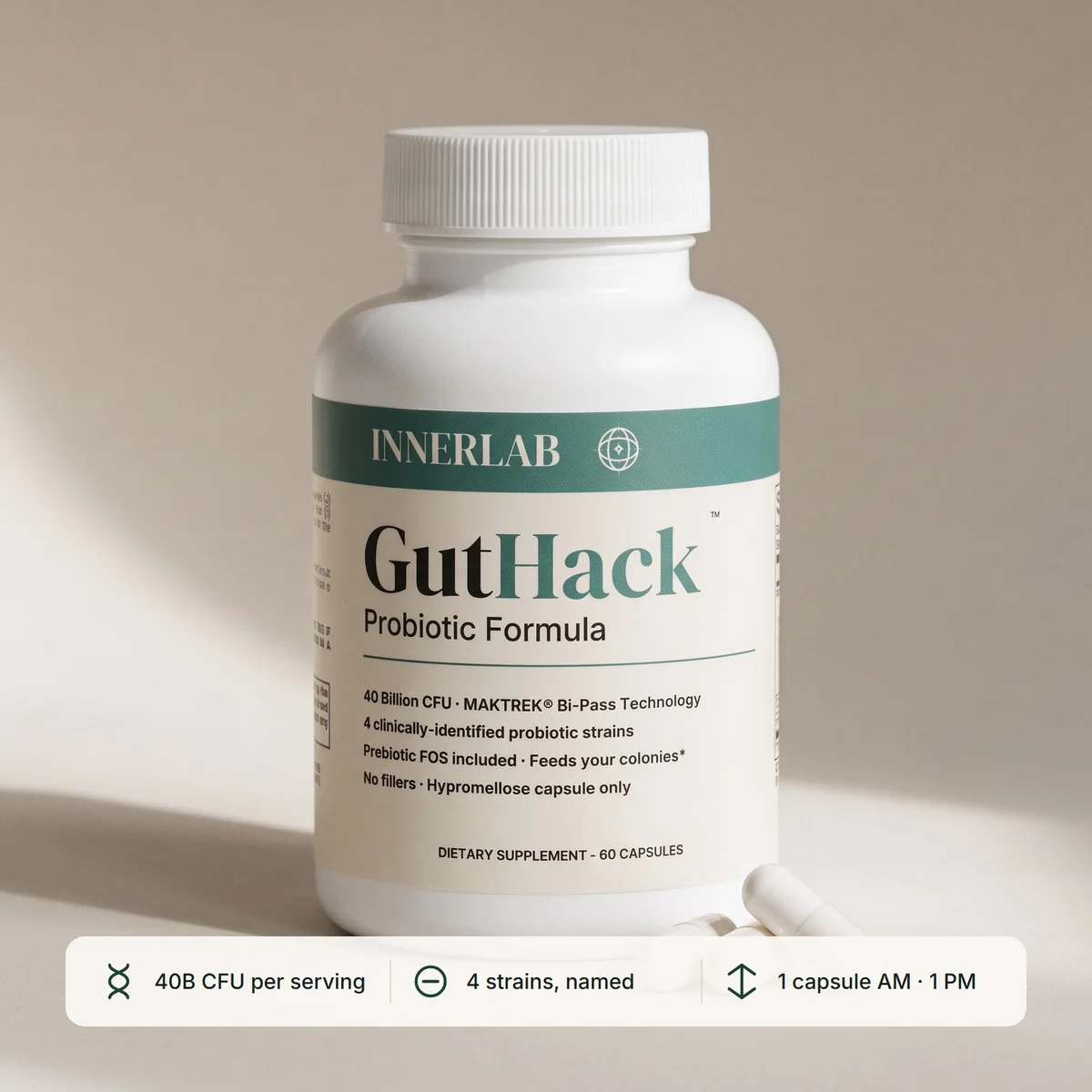 GutHack Probiotic Formula