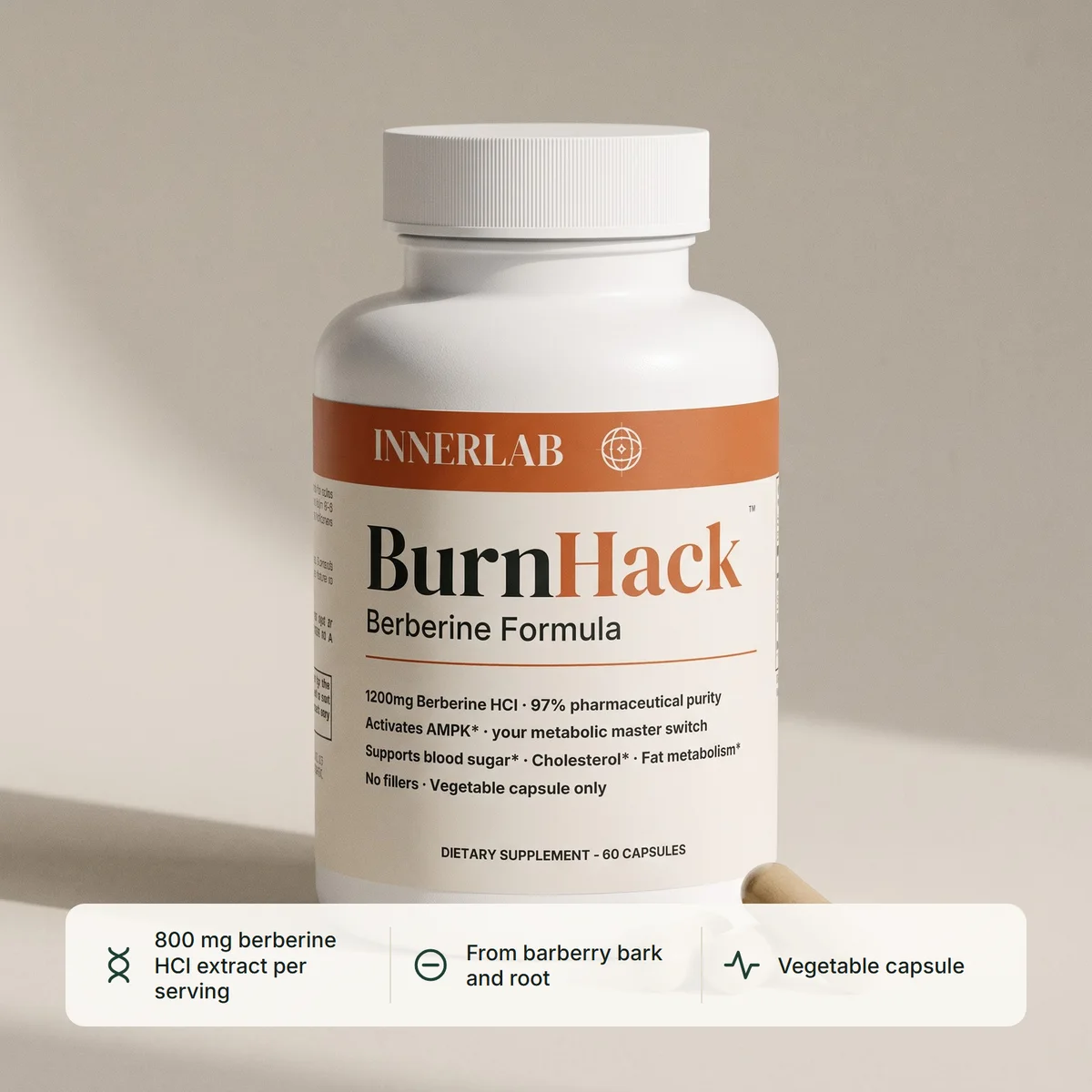 BurnHack Berberine Formula
